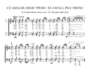 Read more about the article „СЕ ЗАПАЛИ, ПИЛЕ ТРЕНО“