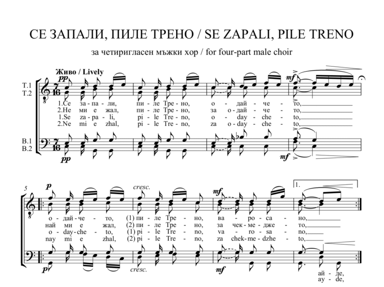 „СЕ ЗАПАЛИ, ПИЛЕ ТРЕНО“