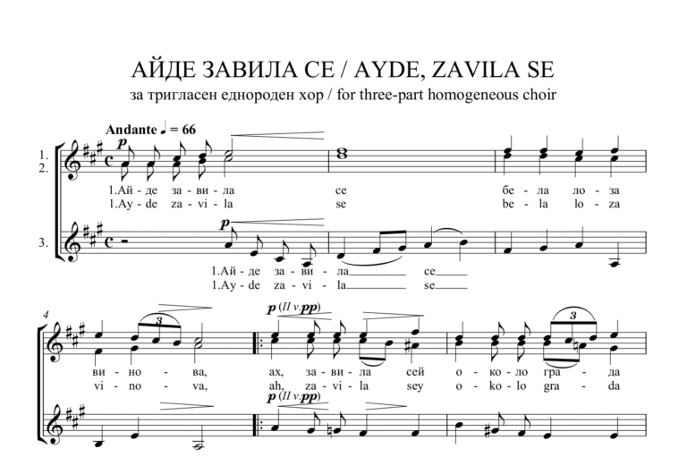 „АЙДЕ ЗАВИЛА СЕ“